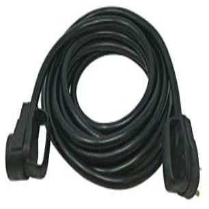 25' 30-Amp Extension, Heavy Duty, Weather Resistant RV and Marine Boat Power Cord Suitable for Mobile Homes and RVs