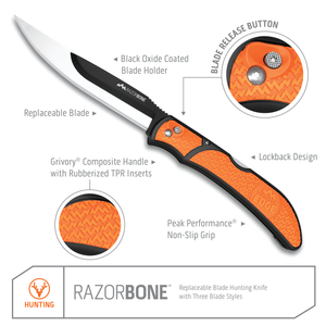 RAZORBONE® 5.0" REPLACEABLE BLADE BONING KNIFE