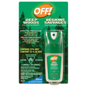 OFF! Deep Woods Pump Spray Insect Repellant - 30mL