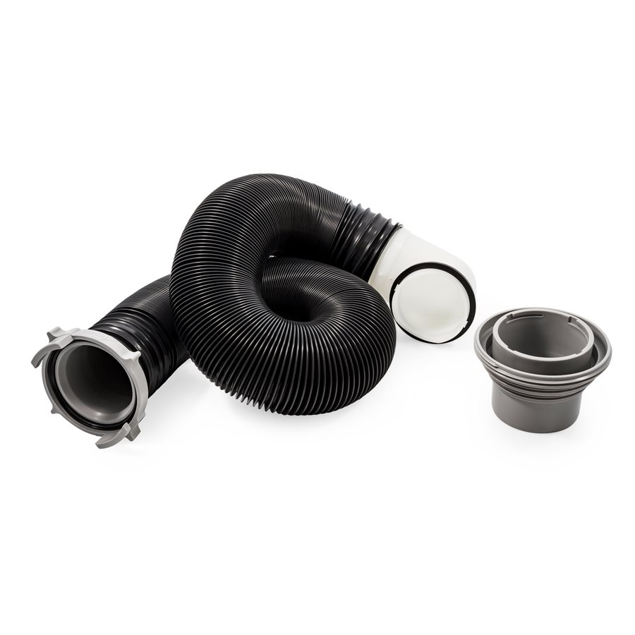 Camco New and Improved Design Sewer Hose Kit with Fittings