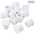 Mudder 12 Pieces 1/2 Inch 11630 91857 Water Heater Drain Plug White Plastic Drain Plug Compatible with RV Camper and Atwood Water Heaters