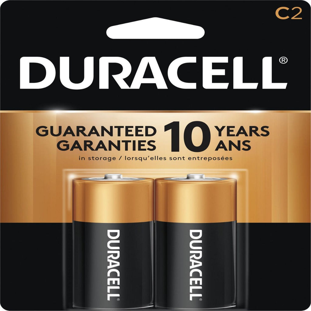 C Batteries Alkaline - Duracell - 2 Pack