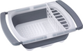 Collapsible Over-The-Sink Dish Drainer