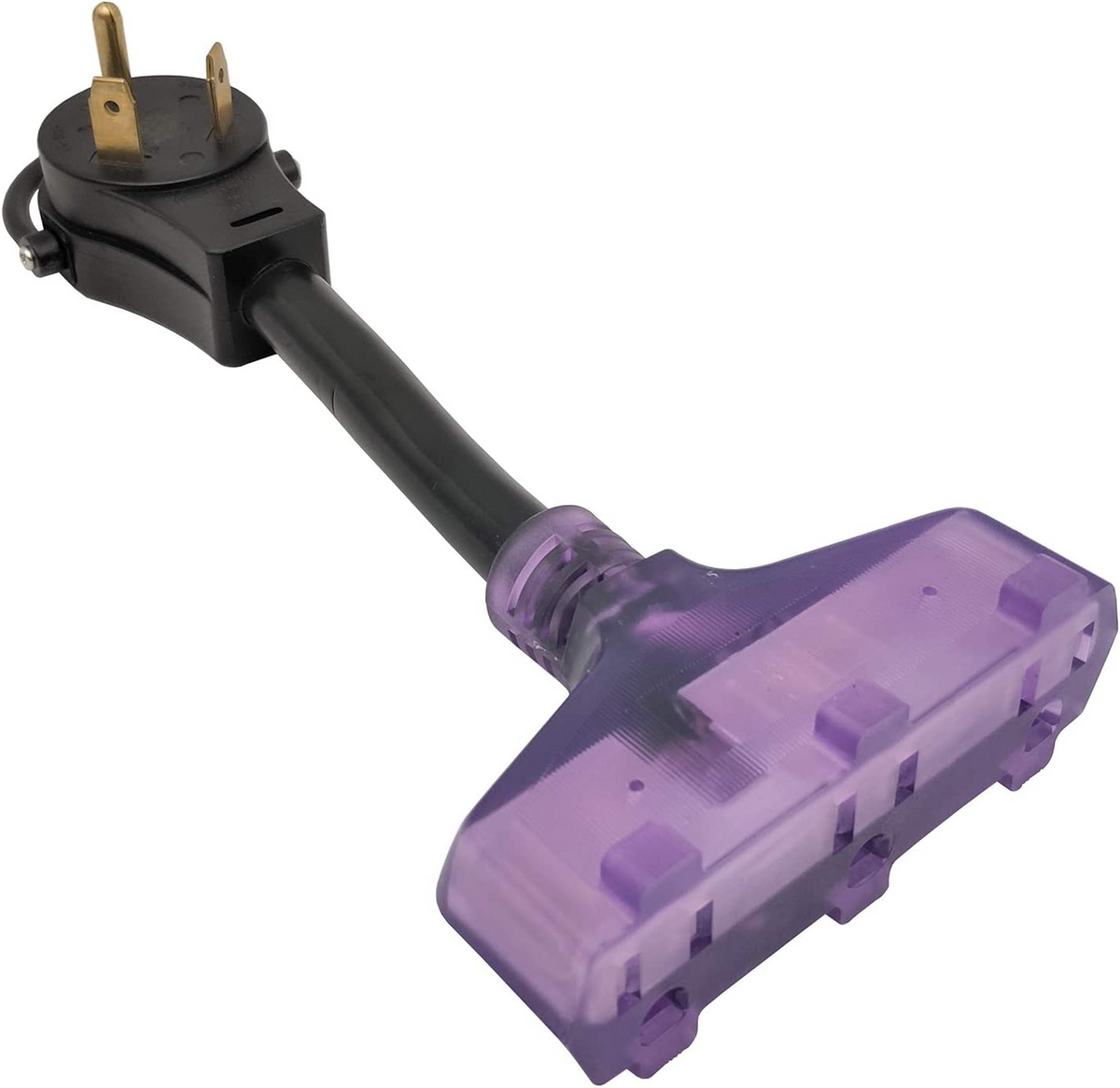 Parkworld 30 AMP Male Splitter to 3 * 15 AMP Female
