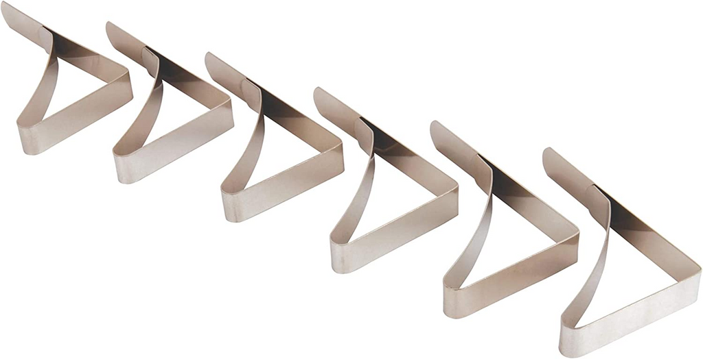 Good Sam Steel Tablecloth Clamps - 6 Pack