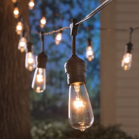 Hometrends Vintage Light Bulb String Light Set