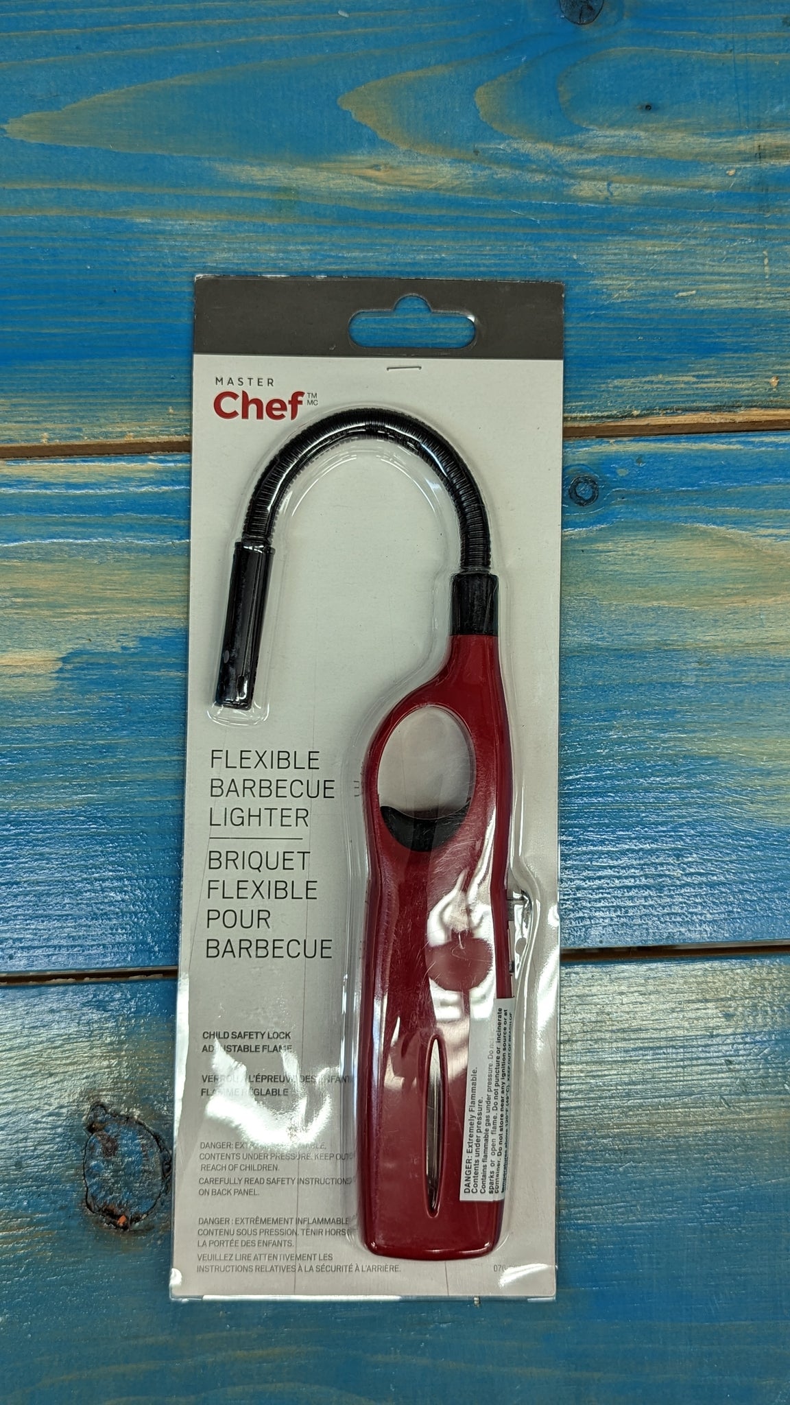 MASTER Chef Flex BBQ Lighter with Adjustable Flame & Child Safety Lock