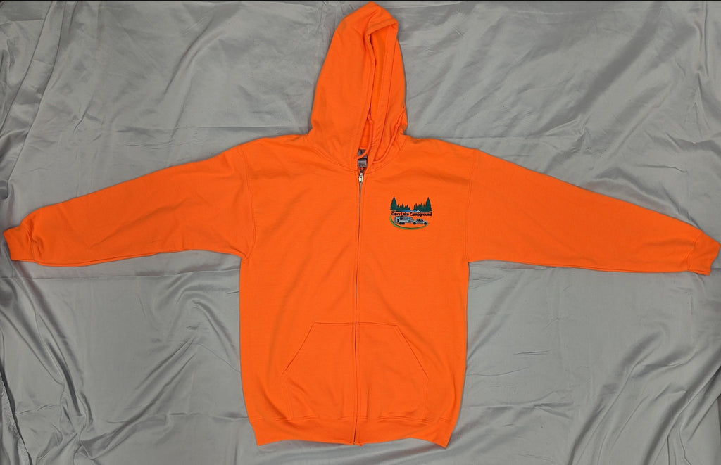 Davy Lake Adult Zip Hoodies -Assorted Colours