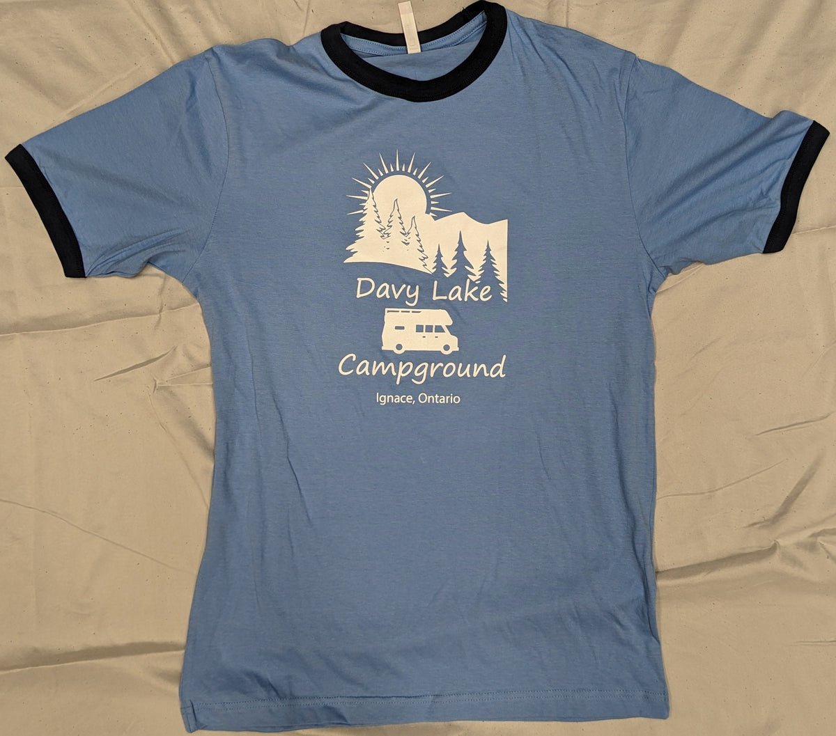 Davy Lake Adult Two Tone T-Shirts -Assorted Colours